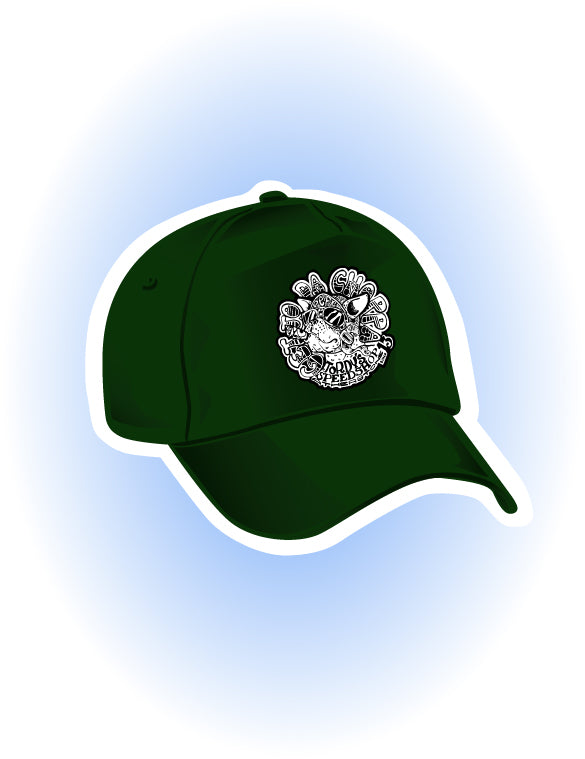 Frenchie hero baseball cap 1