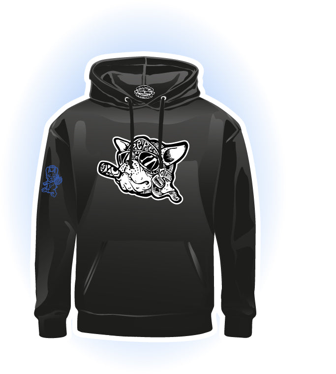 Frenchie hero 3 Hoodie