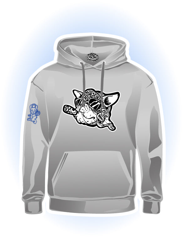 Frenchie hero 3 Hoodie