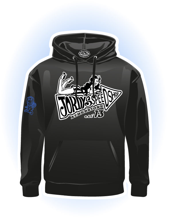 Hot rod hero 9 hoodie