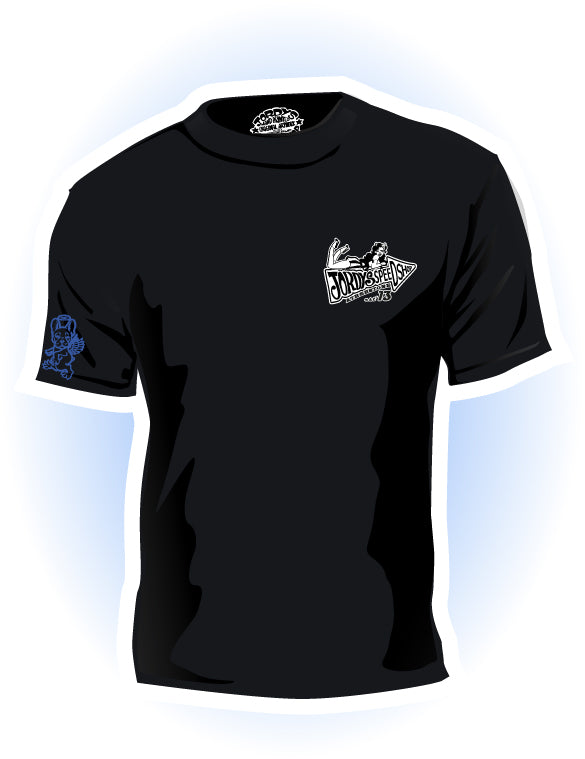 Hot Rod Hero 9 small logo t-shirt