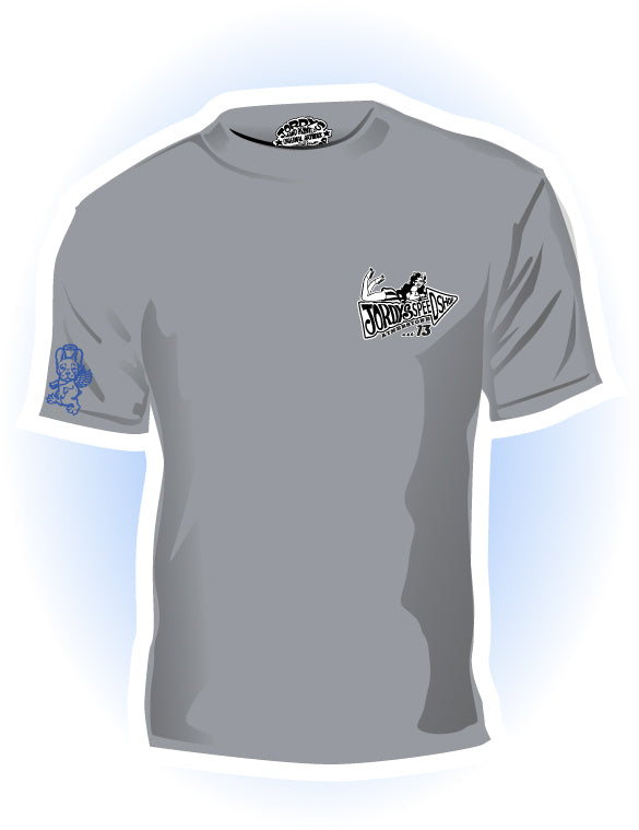 Hot Rod Hero 9 small logo t-shirt