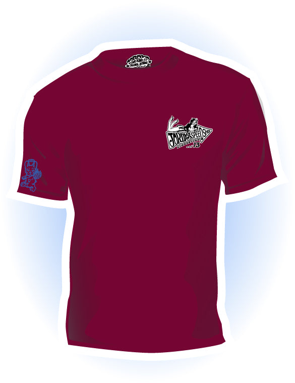 Hot Rod Hero 9 small logo t-shirt