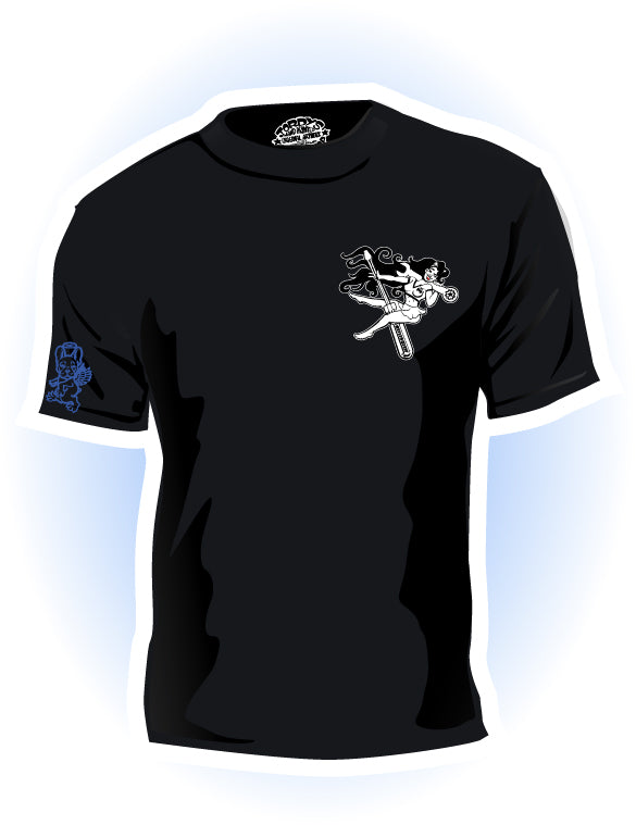 Hot Rod Hero 7 small logo t-shirt