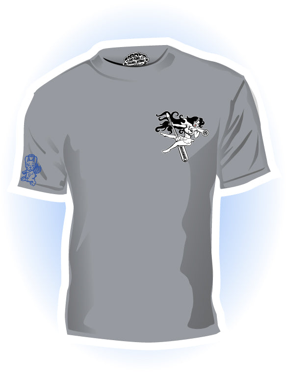 Hot Rod Hero 7 small logo t-shirt