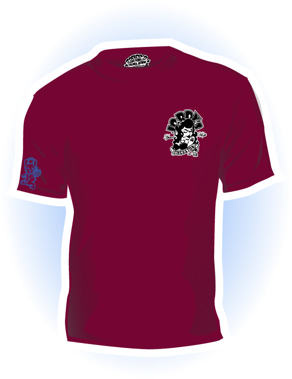 Hot Rod Hero 5 small logo t-shirt
