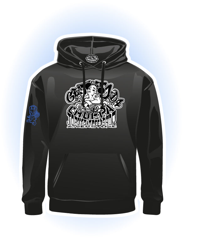 Hot rod hero 7 hoodie
