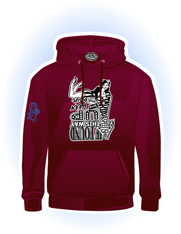 Hot rod hero 8 hoodie