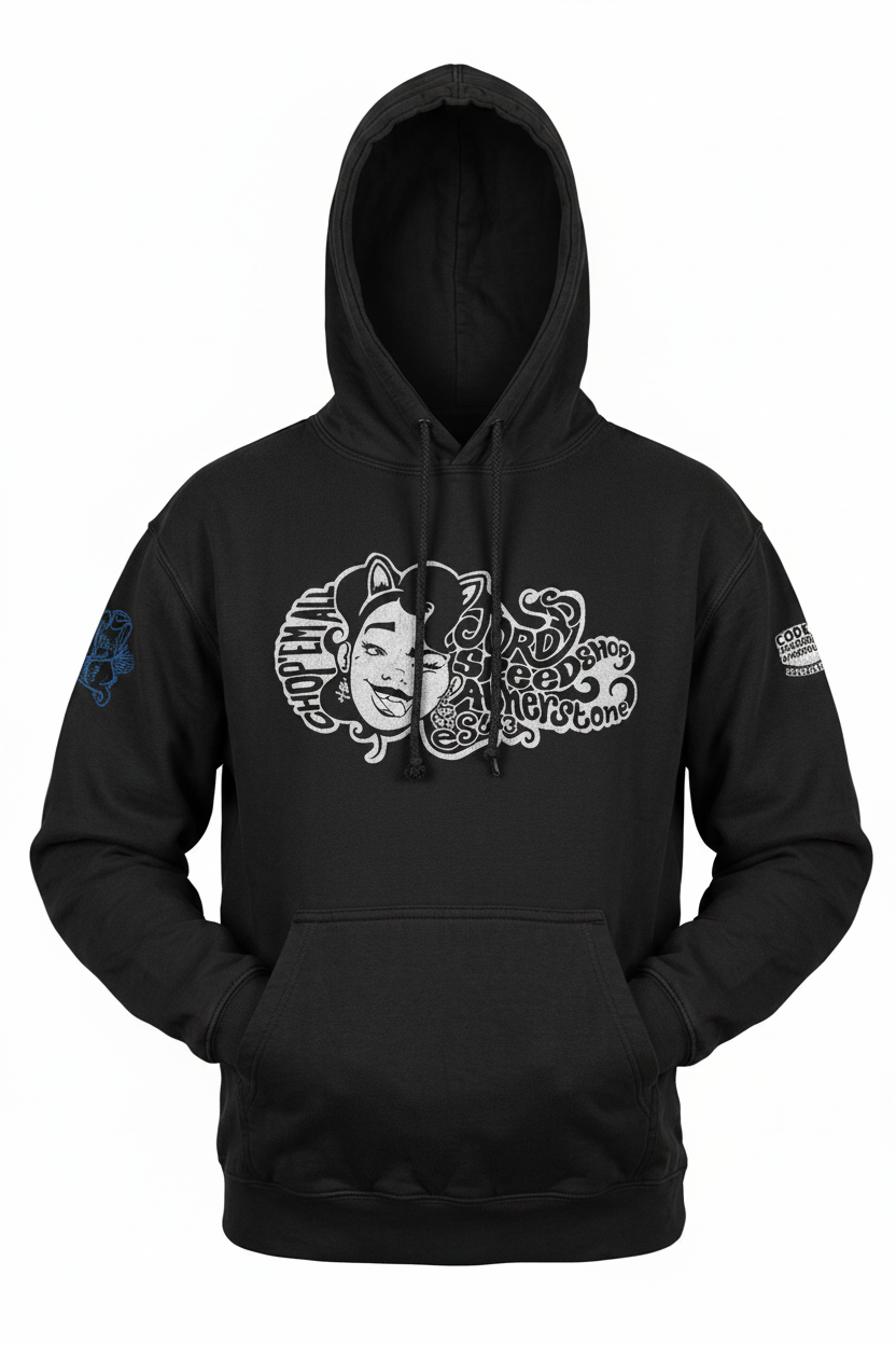 Hot rod hero 6 hoodie