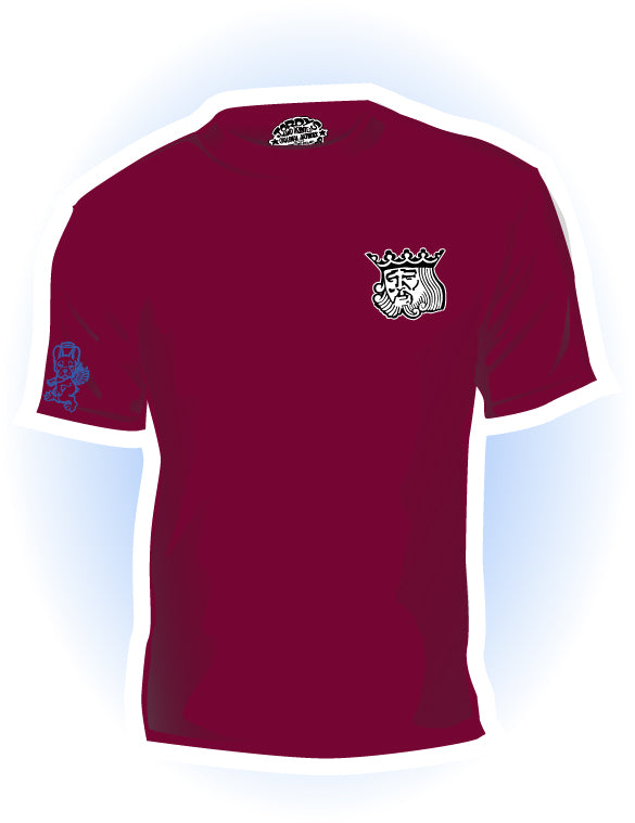 Laughing King 2 small logo t-shirt