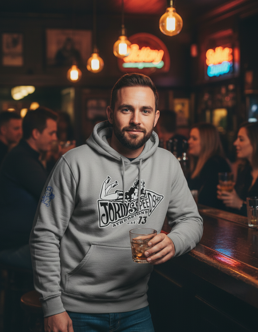 Hot rod hero 9 hoodie