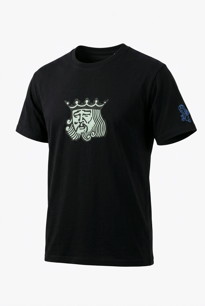 Laughing King 8 t-shirt