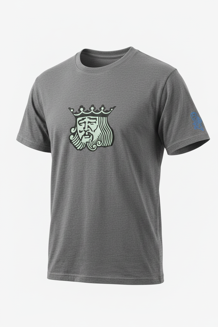 Laughing King 8 t-shirt