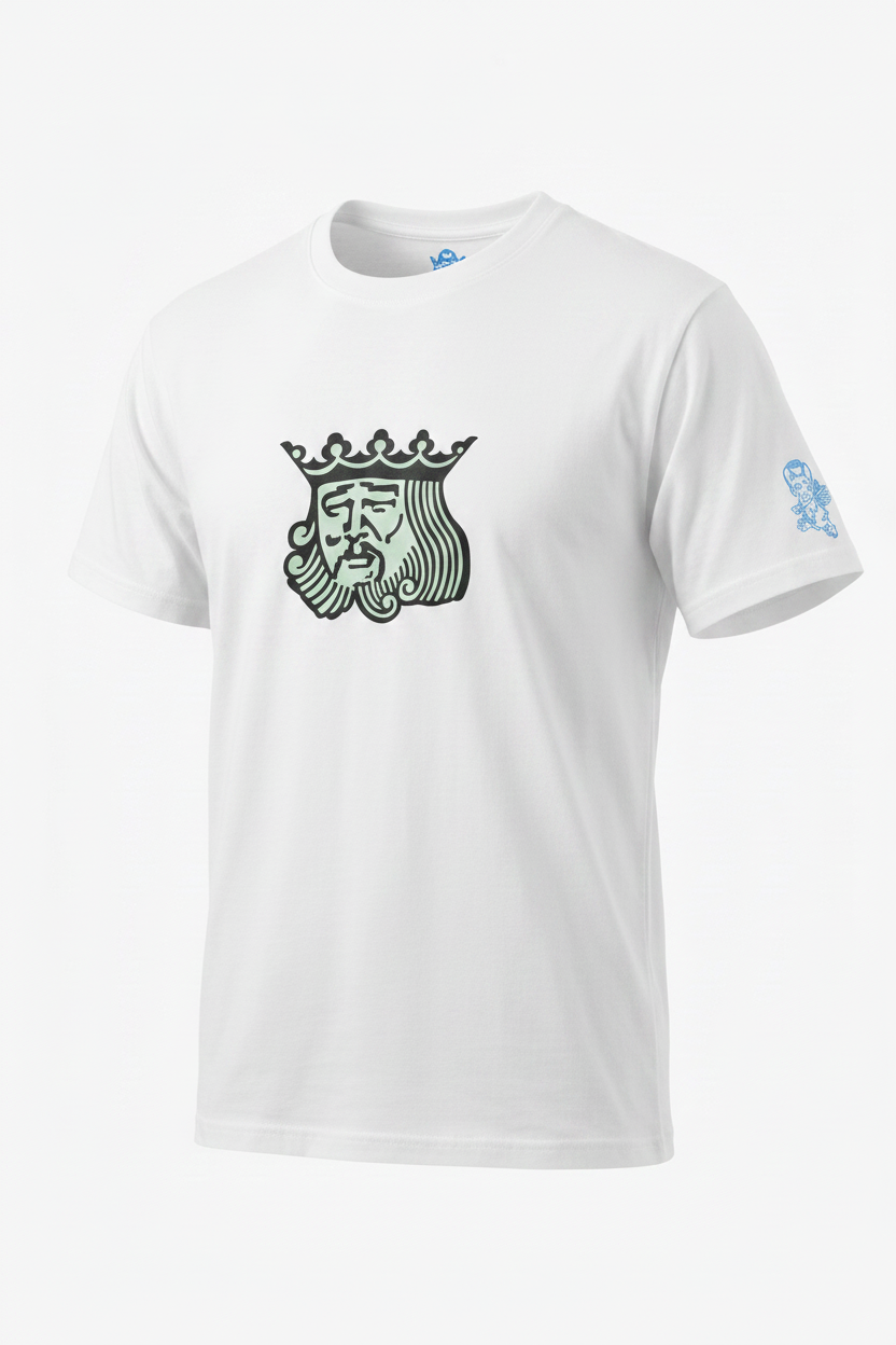 Laughing King 8 t-shirt
